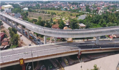 Flyover Simpang bandara Tanjung Api-Api